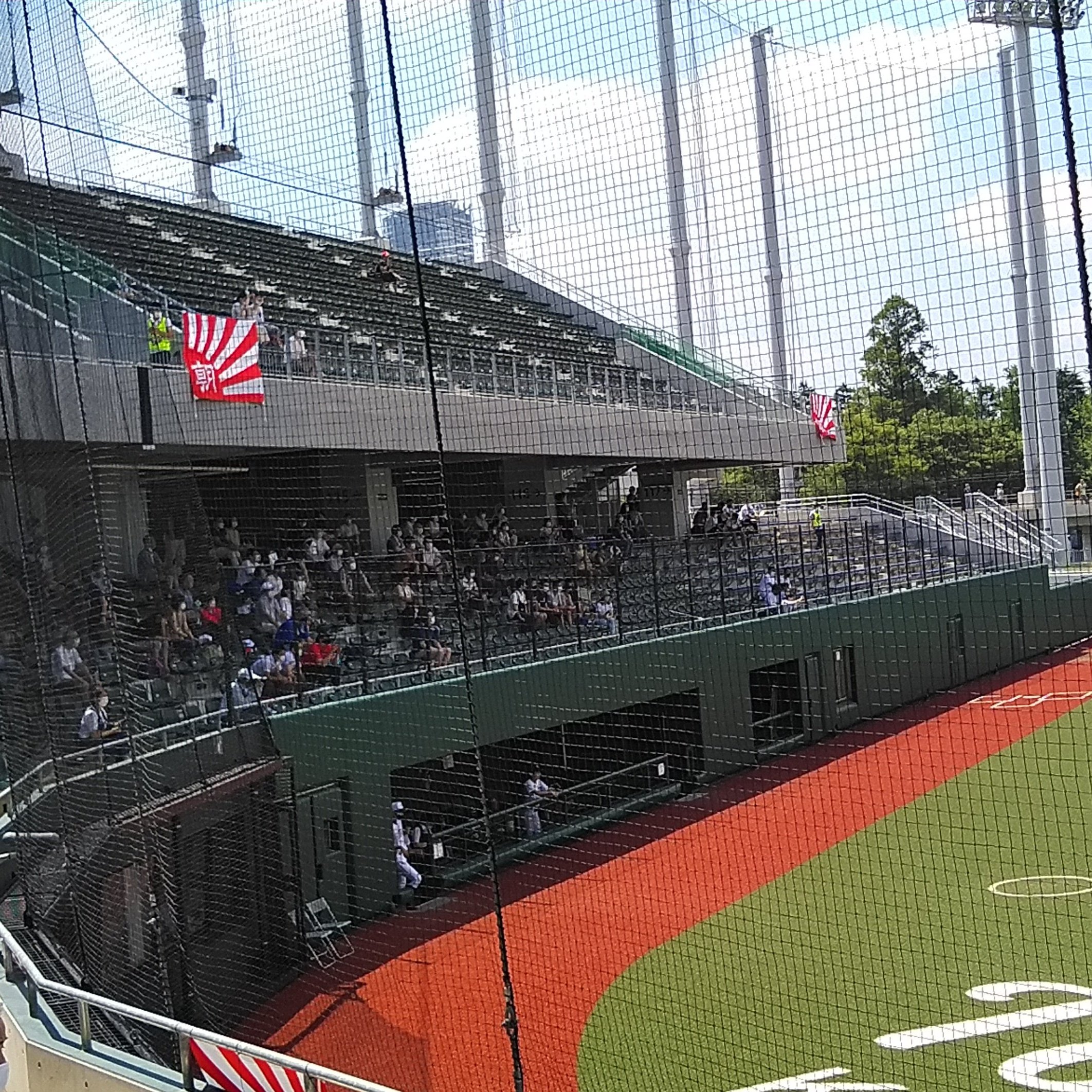 Barbie8 等々力球場で高校野球観戦 高校野球 等々力球場 神奈川 T Co 5mn86sfae9 Twitter