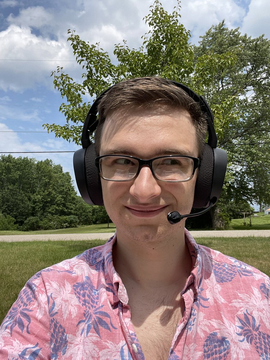 AddMLR's tweet photo. Only overheated a little bit during my super fun picnic stream outside today! Maybe next time I won’t do it on a day that it’s like 90 degrees out 😬 Sent the love over to @thepixeltwink after! https://t.co/nlB2yMX5E9