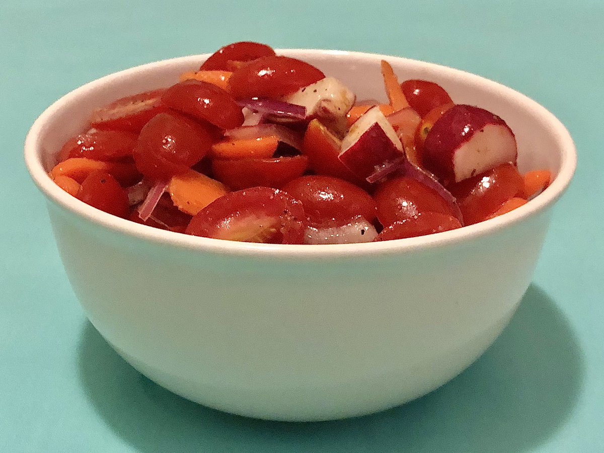 Cooking with Convenience (@withconvenience) on Twitter photo EASY SUMMER SALAD π₯
ββββββββββββββ
This Easy Summer Salad became an instant favorite in our house! Cherry tomatoes, radishes, carrots, and onion all marinated in Italian dressing and other seasonings π Such a great and fresh side to go with any meal!
cookingwithconvenience.com/2021/07/16/easβ¦ EASY SUMMER SALAD π₯
ββββββββββββββ
This Easy Summer Salad became an instant favorite in our house! Cherry tomatoes, radishes, carrots, and onion all marinated in Italian dressing and other seasonings π Such a great and fresh side to go with any meal!
cookingwithconvenience.com/2021/07/16/easβ¦