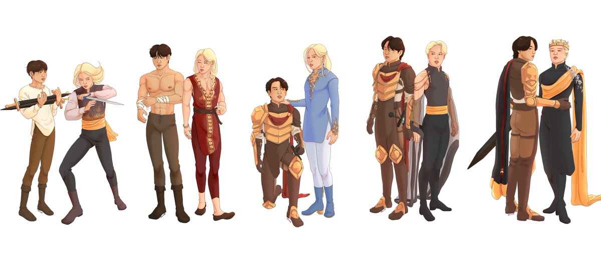 Over the years
#jikookfanart #royalAU