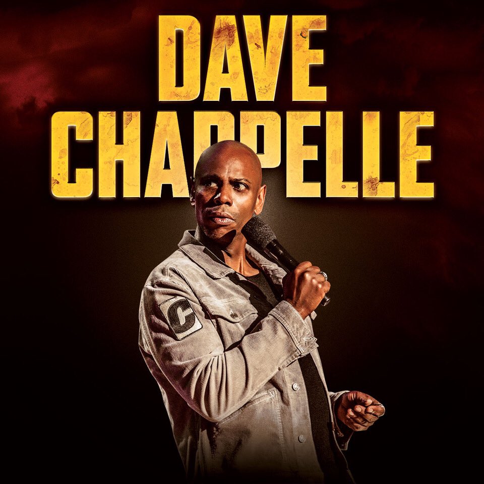 We are honored to host our friend Dave Chappelle tonight at 11:59pm! Tickets are on sale now!

Please note doors will be at 11pm

Limit 2 tickets per person. You must show ID and credit card used to purchase to pickup tickets at will call. No transfers—no exceptions.