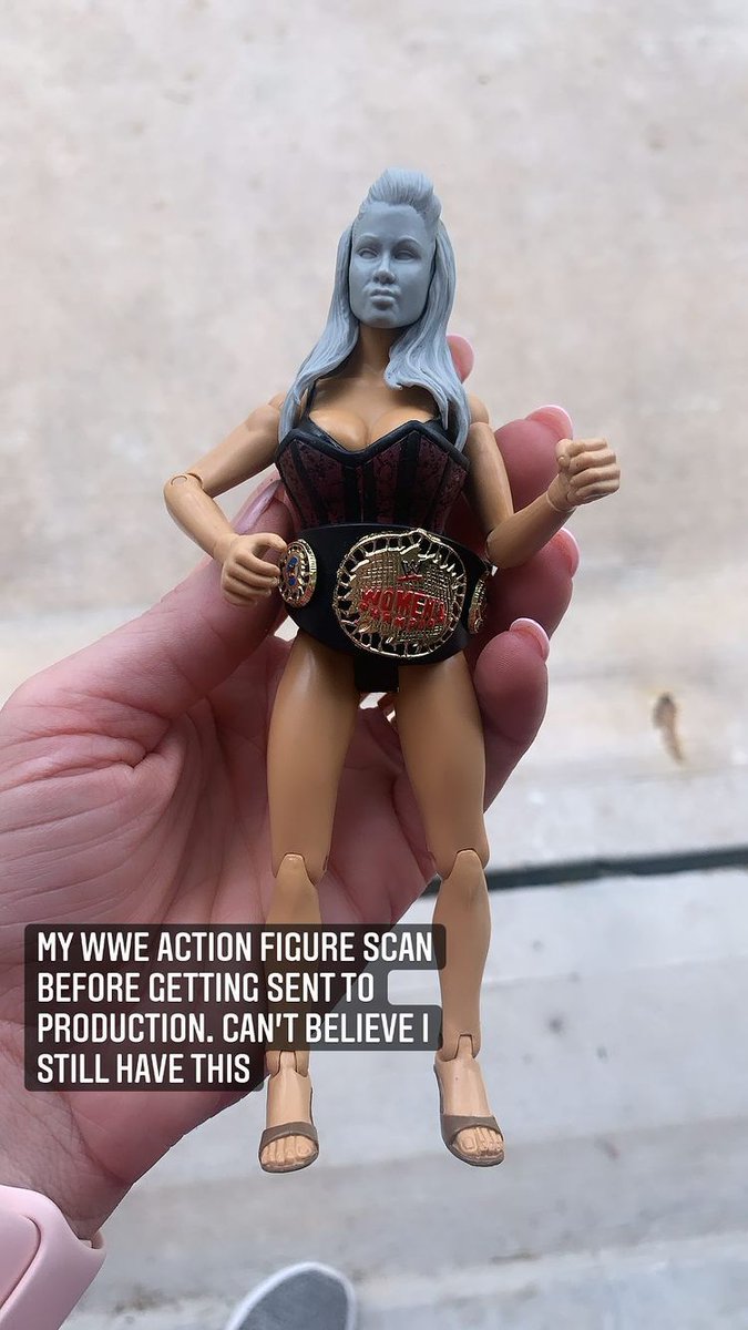 BrookeAdamsCOM's tweet photo. Something really cool to see! A prototype of @RealBrookeAdams WWE action figure that was planned to be released in 2007 but was cancelled. https://t.co/dXp6TKhBes