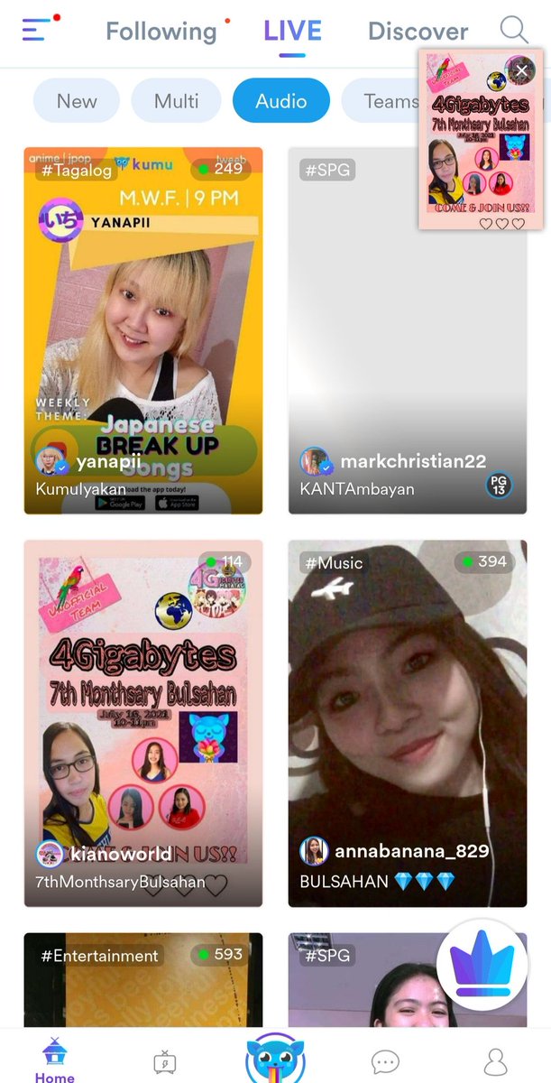gfrixie's tweet photo. Happy 7th month of friendship 4G 💙💛.  Thank you din sa lahat ng nakilaro sa aming munting bulsahan. 

To our Ms. Bea and Ms. Nicholeth, thank you for all the love &amp; support 💙💛. 

#Solid4G
#Top1
@_pengpong @Rhine081092 @Knizz312 https://t.co/Ma4kPItr5p