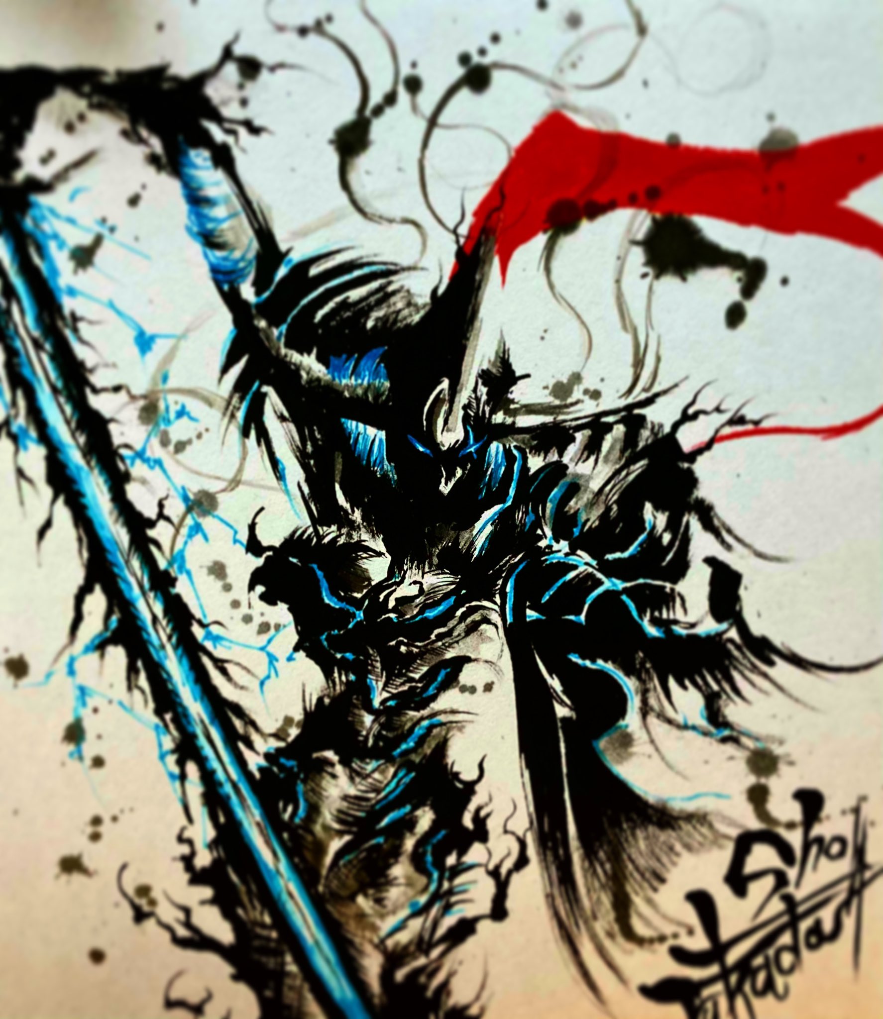 Twitter 上的 ふっかー イグリットとベル 俺だけレベルアップな件 イグリット ベル 墨絵 イラスト イラスト好きな人と繋がりたい T Co Symxf1l19r Twitter