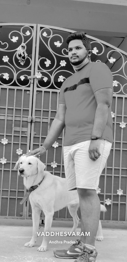 My brother's love for dog maked me to realise love for animals