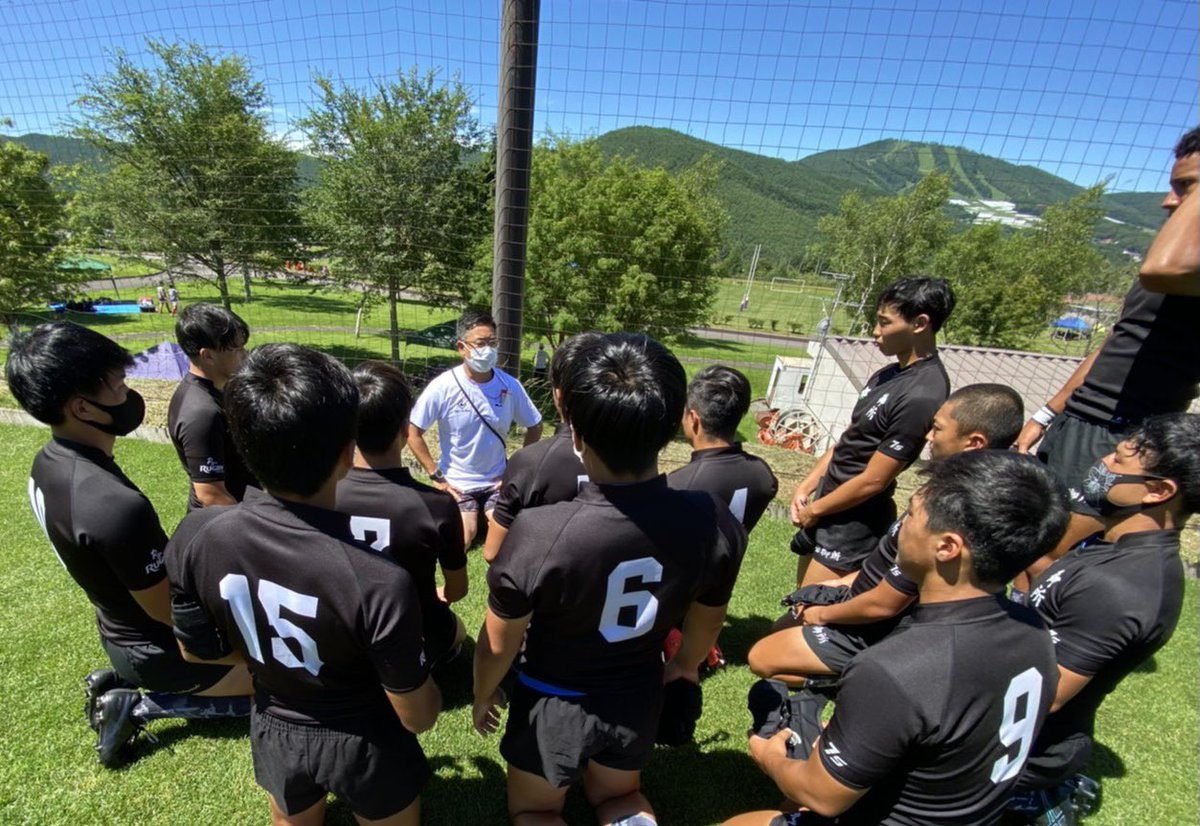 TomoykiN's tweet photo. 全国高校ラグビーセブンズ大会
予選プール

御所実vs.深谷
22-7
御所実vs.松山聖陵
38-0

決勝トーナメント進出できました。
良い準備します！ https://t.co/axWhlc5mbe