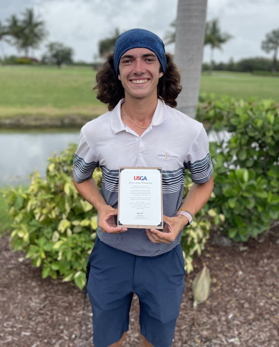 FSUmatt007's tweet photo. Proud of @Brendan_Valdes for qualifying for US Junior Amateur and the US Amateur as he heads to @AuburnMGolf Thankful to all who have helped him on this journey. @CallawayGolf @OrangeTreeGolf @FloridaJrTour @fsga @AJGAGolf @uskidsgolf @USGA @adidasGolf @dphsgolf @HJGT #MLPerform https://t.co/1OBca7fhJl