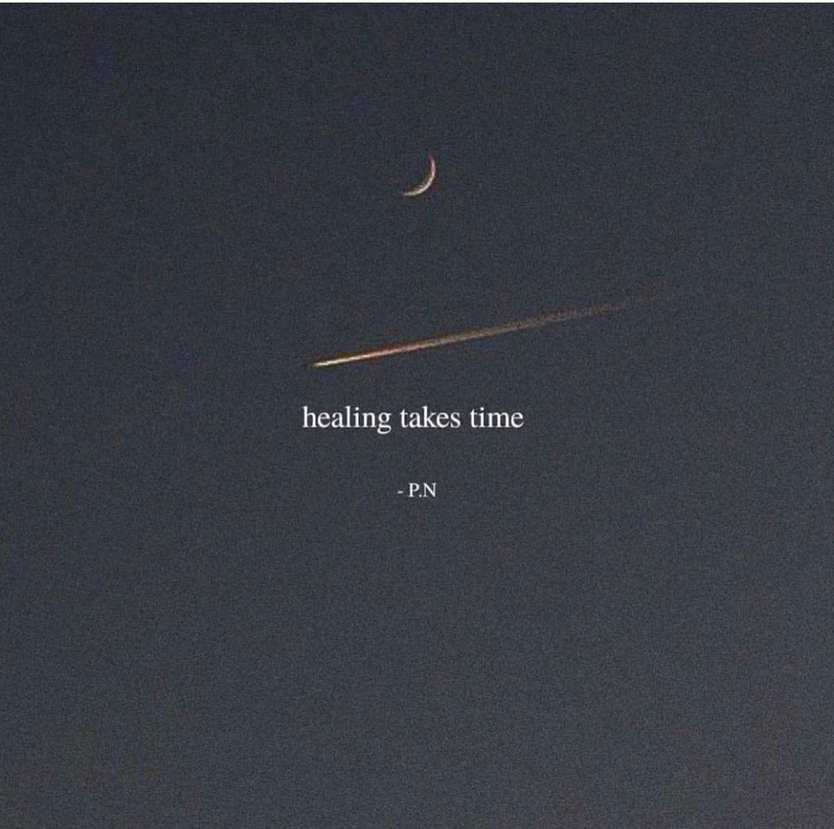PoemHeaven's tweet image. take your time to heal.