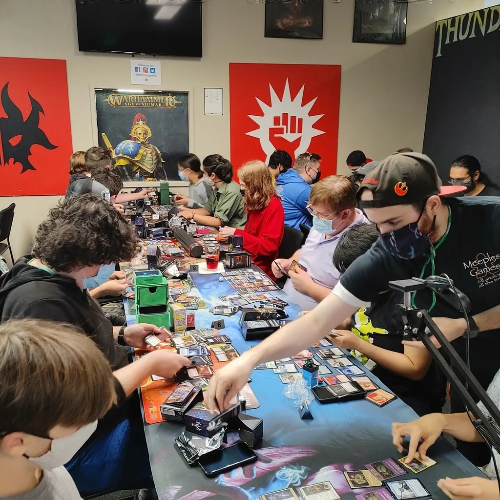 MeeplesGames's tweet photo. It's prerelease weekend!
Check out our live streams on Instagram and https://t.co/4cnG15QCLk all weekend long!
#meeplesgames #forgottenrealms #prereleaseweekend #westseattle #MTG #magicthegathering #inpersonmtg https://t.co/ORzBEm2hR4 https://t.co/pBEVpaUck5