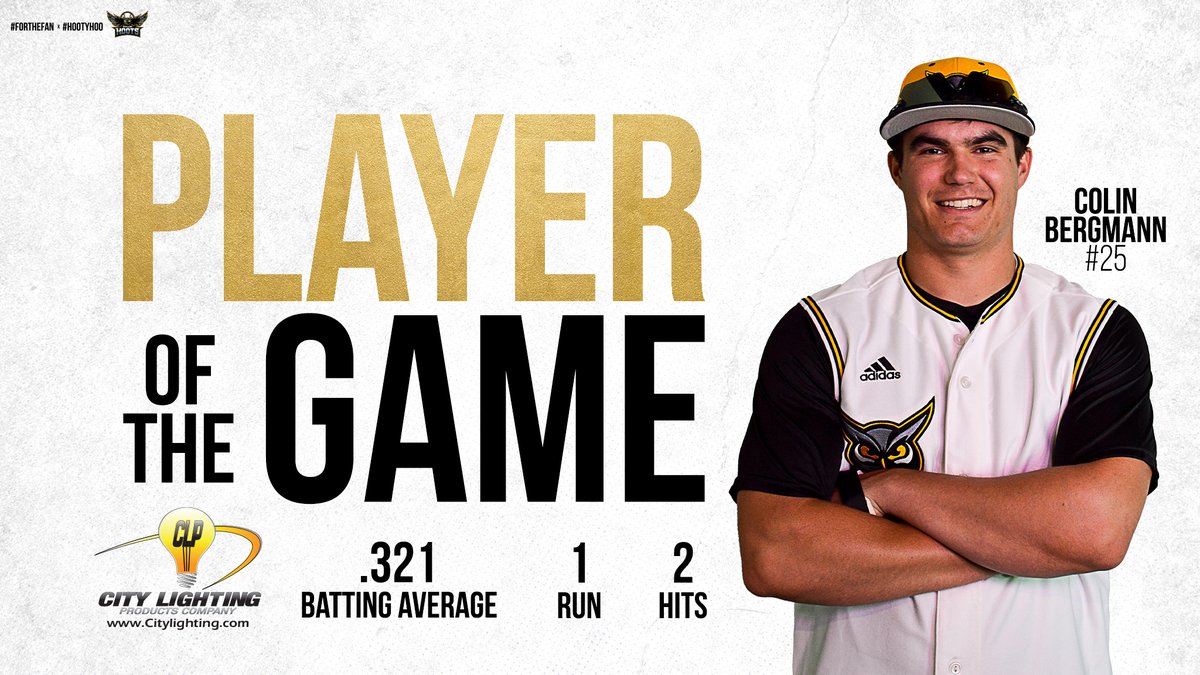 ofallonbaseball's tweet photo. 💡EVERY. RUN. COUNTS. 

Let’s give it up for @colinberg_
with the best batting average of the night! 

#ForTheFan x @CityLightingUSA https://t.co/qONGR9oPQW