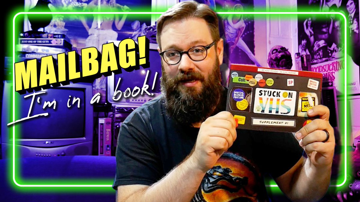 HatHole's tweet photo. https://t.co/tTjstZwG48

Big thanks to @JackyBoyPhoto and @LLunchmeatc for including me in the new @StuckOnVHS magazine!! It's an amazing honor! Tonight's mailbag vid features a special care package from @HomeVideoHorror!!! https://t.co/YcJj1FfpyW