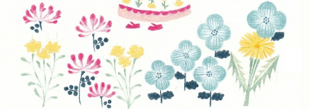 ミツミスプーン 小さな紙と絵のお店 野の花 イラスト 絵 T Co Qrmyz2mwyu Twitter
