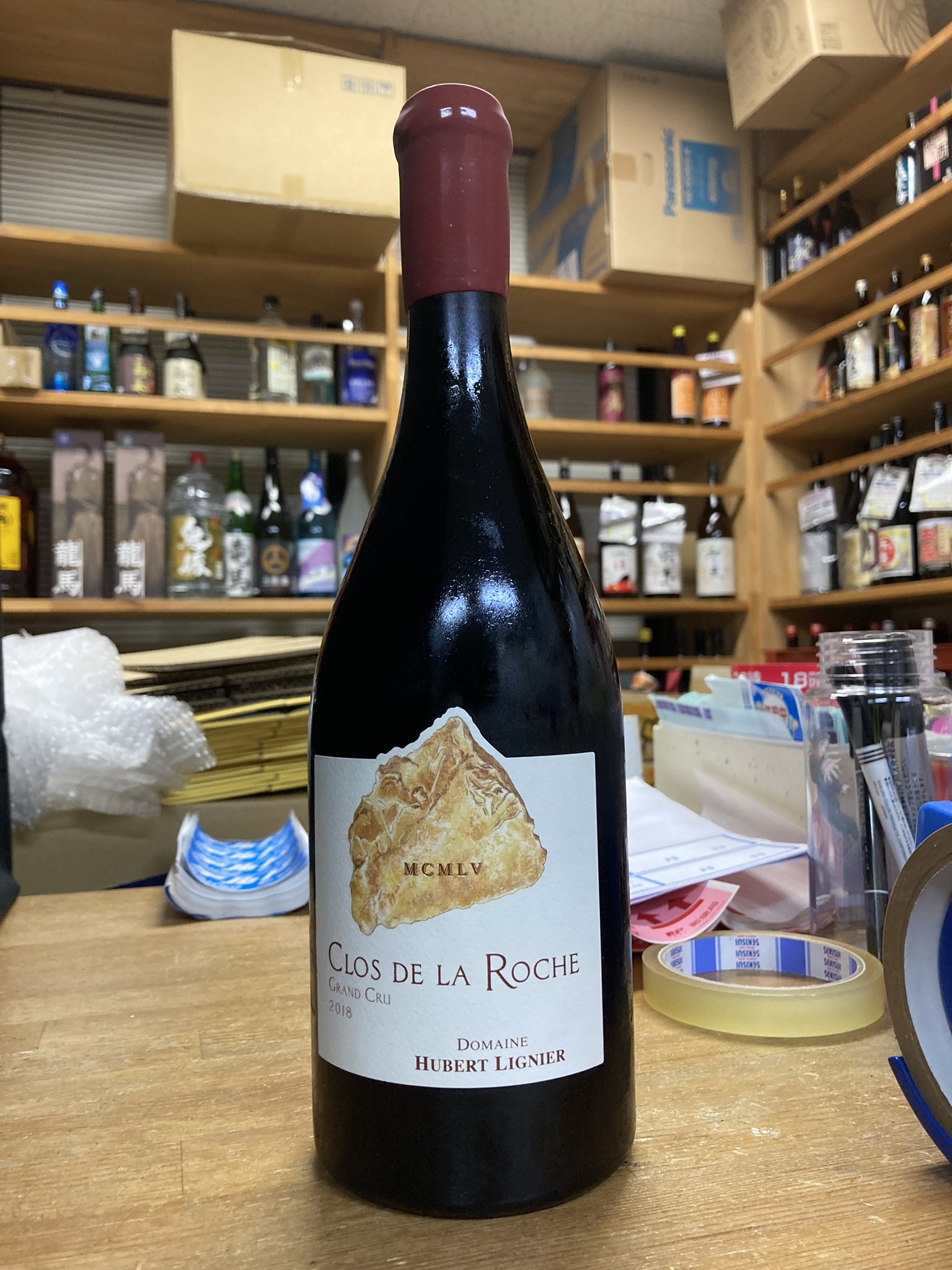破格値下げ】 ユベール リニエ Grand Cru クロ ド ラ ロッシュ 2018