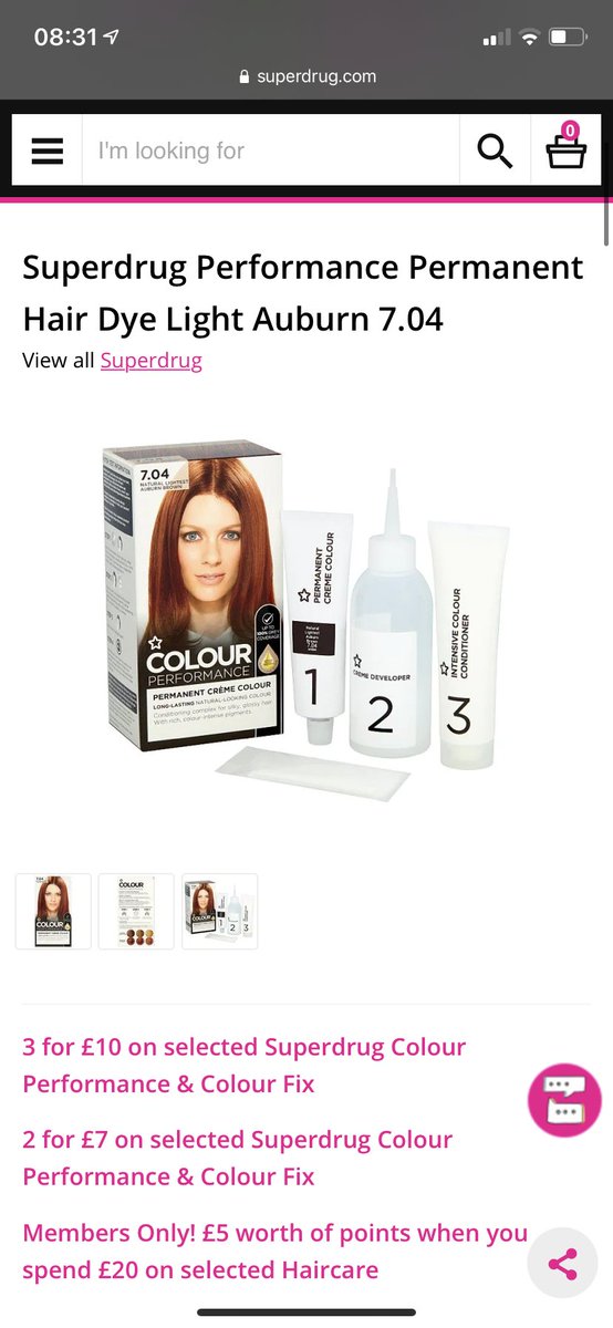 Sopht93's tweet photo. @superdrug I cannot believe you have changed the colour of a hairdye and not made people aware. I’ve been using this hair dye for over a year and suddenly it’s dyed my hair brown not auburn.This is outrageous! other customers have experienced the same. My hairs different now! https://t.co/st4fV9NW1N