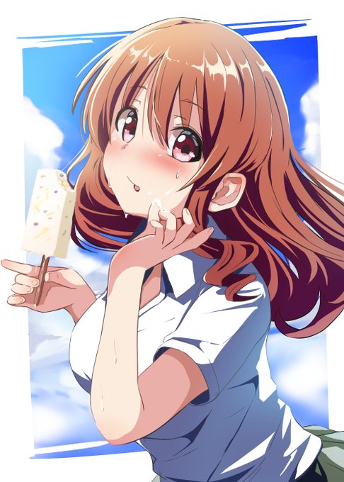 読み直してやっぱ良い作品だと思ったのでリョウ描いた。単行本とか画集今でも読み直すくらいに好き( ˘ω˘ )#幸腹グラフィティ 