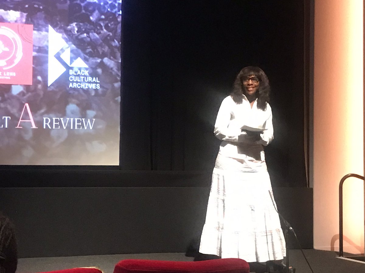 So enjoyed yesterday’s Black Lens Film Fest Opening Night Screening of #HowtoStopaRecurringDream and the Q&amp;A session with Director <a href="/morrisism/">Ed Morris</a> and fantastic lead actor  <a href="/RealRubyBarker/">Ruby Barker</a>, led by <a href="/brendaemmanus/">Brenda Emmanus</a>. 

Thank you <a href="/bcaheritage/">BCA</a> <a href="/alt_africa/">ALT A Review- Bespoke Print Newspaper</a> &amp; <a href="/BFI/">BFI</a> for bringing us this! 🎥