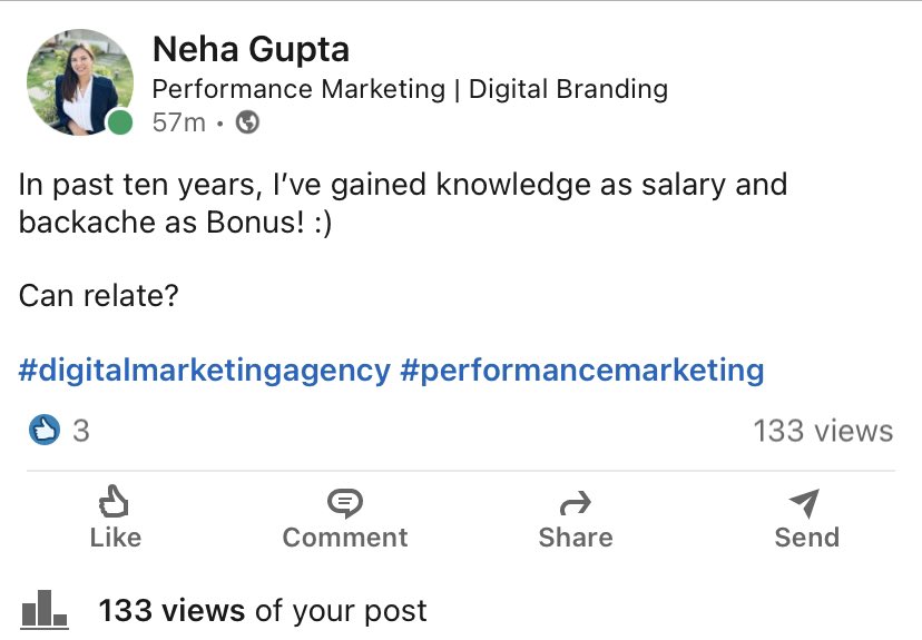 NG_NehaGupta's tweet photo. Work life balance! https://t.co/UpuOVtBq3y