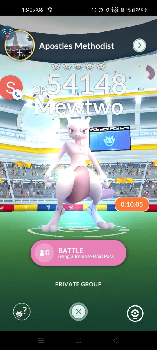 MrShard2's tweet photo. #PokemonGOraids
4581 8208 3705
Mewtwo raid now https://t.co/Zs0N9UYo5M