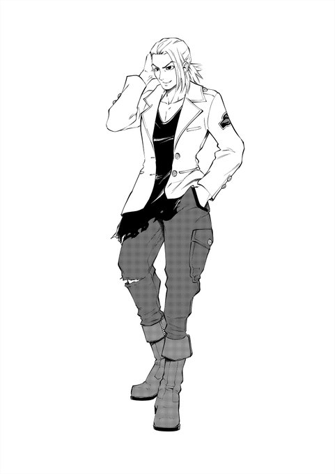 岡本一文 Hifumi O123のイラスト 岡本一文 Hifumi O123のイラスト