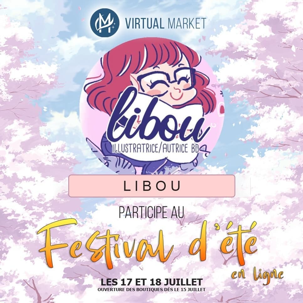Libou_illu's tweet image. Le festival d'été du Virtual Market est ouvert!  Venez découvrir les stands d'une trentaine d'artistes et créateurs.
•
Animations et jeux tout le week-end sur virtualmarket.fr @virtualmarket_fr
•
Lien de ma boutique dans ma bio
•
•
#virtualma… instagr.am/p/CRa51CTDO9j/