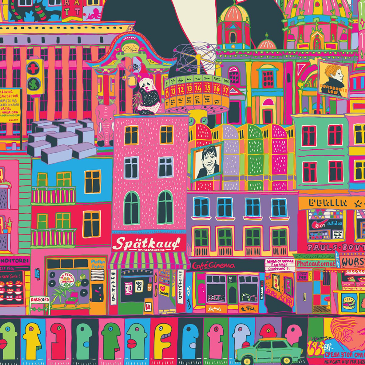 Next up on the travel prints it’s Berlin! 🇩🇪🎩🥨🌭🍺✈️ Take me back! (Or just anywhere really 😬)

Available in my Etsy shop and website, links in my bio. 

#berlin #berlinillustration #traveliilustration #germany #travelposter #berlinposter #cityscape #illustration #trabant