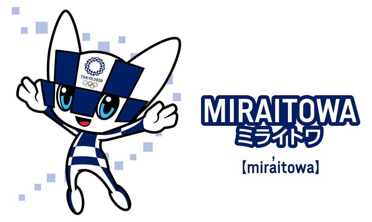 rel777_'s tweet photo. I think the mascot for Tokyo 2020 Olympics is really cute ☺️

#miraitowa #Tokyo2020 https://t.co/nP9xtWJQeD