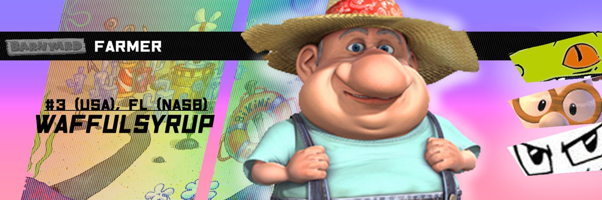 WaffulSyrup's tweet photo. If that Nickelodeon fighting game ends up competitively viable I cannot wait to see twitter banners looking like this https://t.co/gJTSwHWLhB