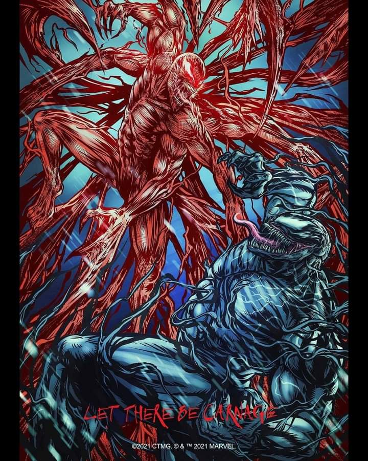 alf_nightwing's tweet photo. Viernes de póster FanArt de #Venomlettherebecarnage

#venom #carnage #sony #marvel #mcu #spiderman #spiderverse #simbiontes https://t.co/VB0SUMwN73