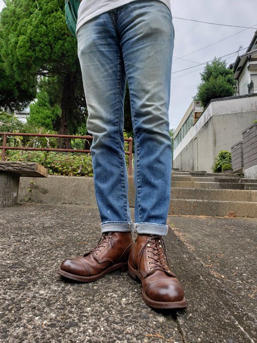 エイジング中】RED WING レッドウイング8111アイアンレンジャー9D-