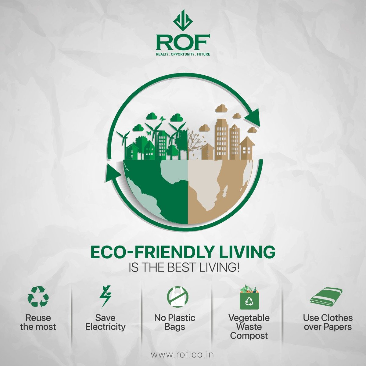 ROF_Group's tweet image. It&apos;s High time! Go Eco-Friendly!

ROFGroup  #housingtips #tipsforbeginners #tipsandtricks  #homeiswhereyourheartis #homedecortips #LivingWithROF  #beautifulhomes #ecofriendly #ecofriendlysteps #homedecortips #realestate #invest