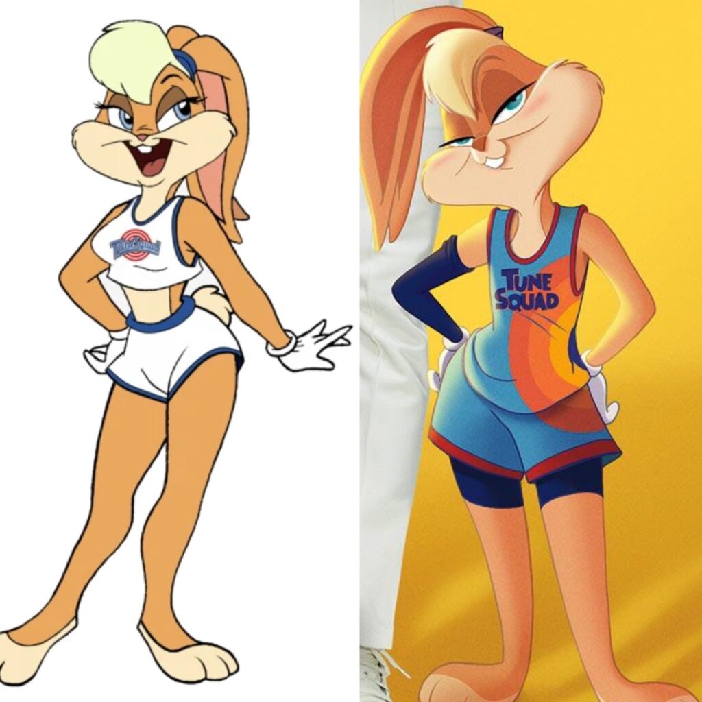 The new space jam sucks because the new Lola bunny did not give me an erect...