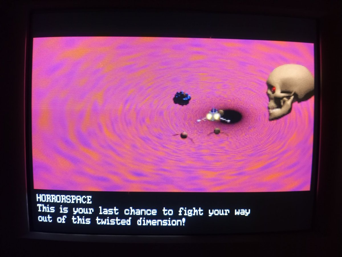 StewKeyDew's tweet photo. I guess the Rayman 1 logo space isn't a place anyone wants to be. I'll be sure to escape from the terrors of those menus quickly!
#Interpose #Dos https://t.co/K3YNTl5Fdu