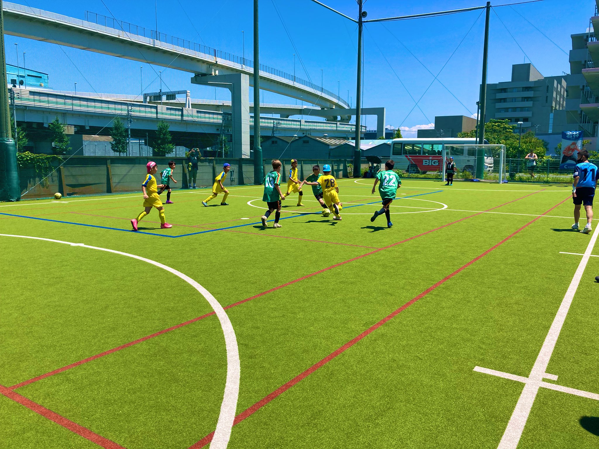 تويتر Y S C C 育成 普及 على تويتر 第1回y S C C ジュニアカップ開催中 キャプテン翼スタジアム 横浜元町にて開催しています 30度を超える猛暑の中ですが子供たちが元気にフットボールを楽しんでいます Yscc Ysccジュニアカップ キャプテン翼