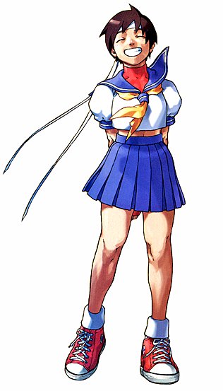 Streetwear Sakura [Street Fighter] : r/AnimeTomboys