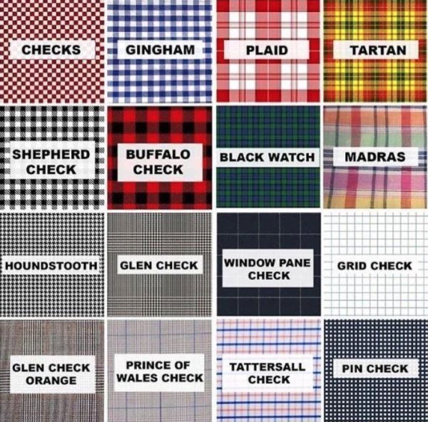 The 8 types of plaid you should know – HouseFabric Blog