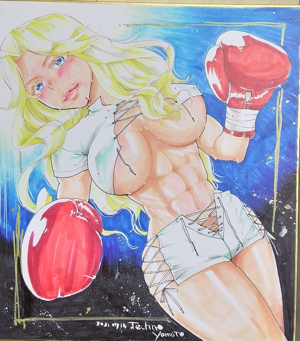 6月の金髪さんリメイク 