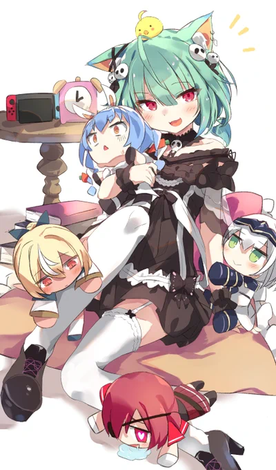 るしあちゃん2周年おめでとうございます～～!!
#絵クロマンサー 
