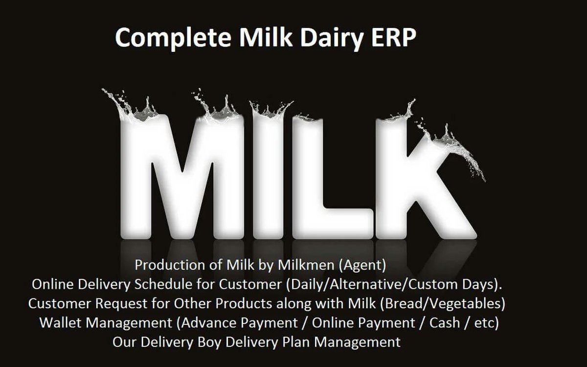 NilamMistry7's tweet photo. This software is best suitable for small or medium milk industries.

https://t.co/ZbBwaEwc9C

#websitedevelopment #mobileappdevelopment #softwaredevelopment   #androidapp #digitalmarketing  
#milksoftware #dairy #dairyerp  #Anand #vadodara #Gujarat #india https://t.co/Mf7Hlw67zQ