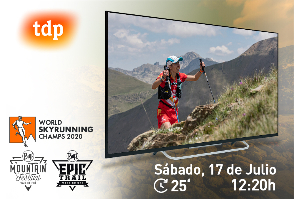 GarminEpicTrail's tweet photo. 🍿 PLAN PARA ESTE SÁBADO AL MEDIODÍA: ¡AMPLIO REPORTAJE TELEVISIVO DEL BUFF® EPIC TRAIL 2021 / SKYRUNNING WORLD CHAMPS 2020 EN @teledeporte!
#BuffEpicTrail #SkyRunning #BuffMountainFestival #SkyWorldChamps20 #ValldeBoí https://t.co/OdCo51LqmX