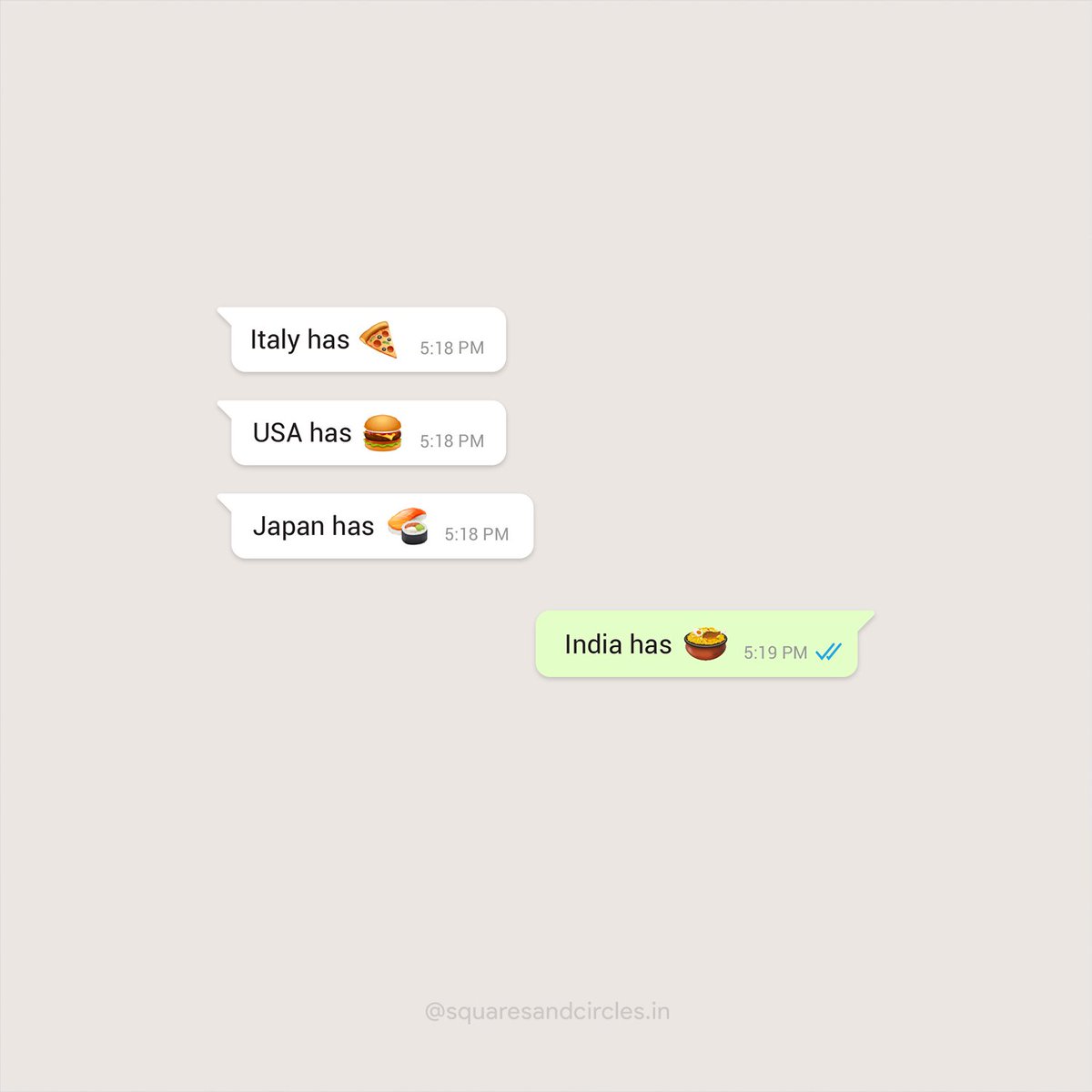 snc_in's tweet photo. This #worldemojiday2021, we are celebrating the most popular food that does not have an emoji. YET! Here's our interpretation of the long-overdue Biryani emoji. 
@WhatsApp let's do it! 

@Emojipedia @zomatoin @swiggy_in @MadOMarketing @Social_Samosa @AndroidDev https://t.co/TAM2gJaGmi