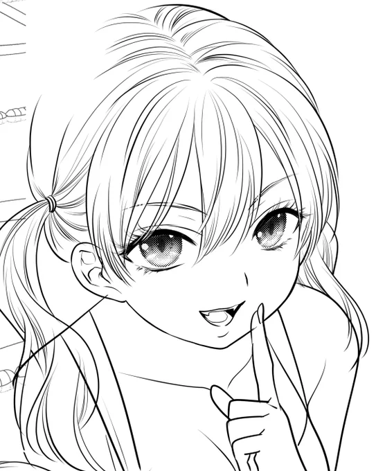 微妙に悪い顔のギャル描くのたのしい 
