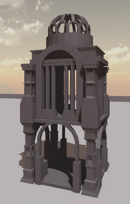 DnDodger's tweet photo. Using the Archimedes plugin for some really neat shapes turned out pretty well, these are  a couple sample models that will eventually be ported into blender. #Roblox #RobloxDev https://t.co/79Aw6zRoXP