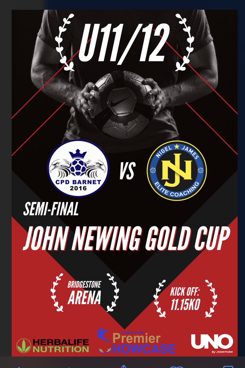 LYPremierLeague's tweet photo. @NigelJamesElite could win the treble today’s big game #realshowcase https://t.co/DHLApzBlIe