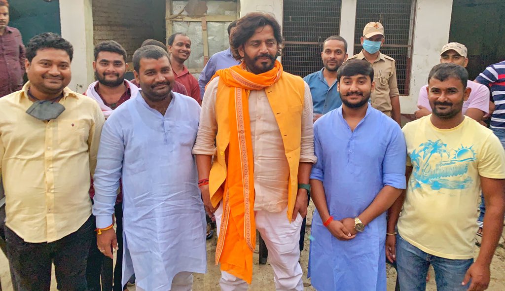 _MISHRA_BJP's tweet photo. गोरखपुर से सांसद श्री रवि किशन जी को जन्मदिन की हार्दिक बधाई एवं शुभकामनाएं।
@ravikishann https://t.co/i9p13CT3hq