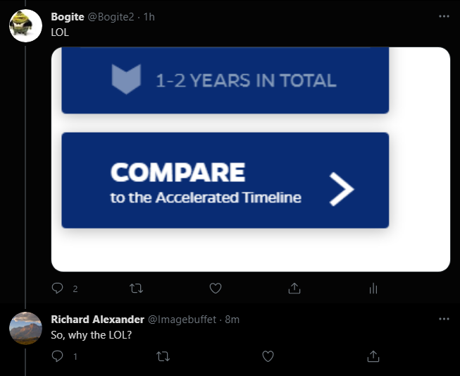 Bogite2's tweet photo. @Imagebuffet @_animal_spirits @meiselasb @OccupyDemocrats Okay fine i'll give you your pivot as long as you keep responding to our other conversation: What reason is there to respond to this while we're already talking about it further down the thread? https://t.co/GfnI1lGO8b