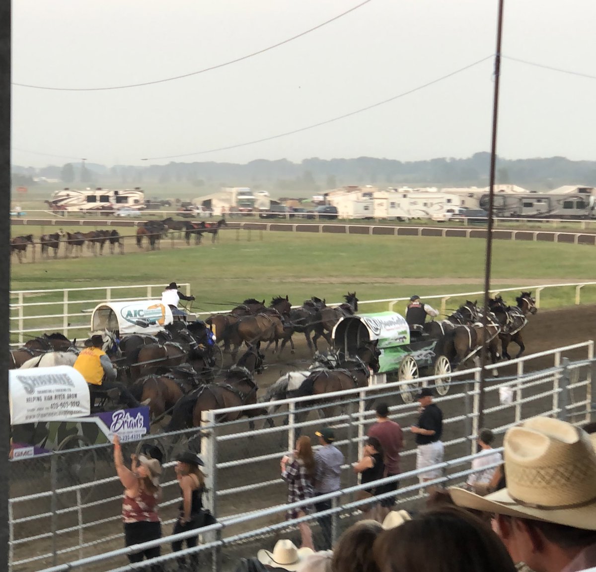 Race day!  Thankful for all those that support the WPCA and that we can watch them doing what they love #wpca #highriveragsociety 💚