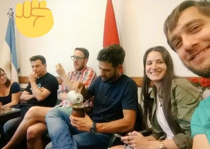 #RecuerdoJS Mesa Nacional de Juventudes con <a href="/Sietecase/">Reynaldo Sietecase</a> ✊🏼❤️ @BraceyWilson1 <a href="/mdiazcia/">María Diaz Ciarlo</a> <a href="/MSorazabal/">Marcial Sorazábal</a> <a href="/schusmariano/">Mariano Schuster</a>