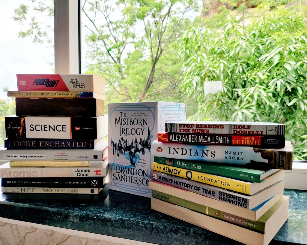 SmitaSabharwal's tweet photo. So many books ... so little time !
#WeekendWishlist https://t.co/Uni0R3nSyx