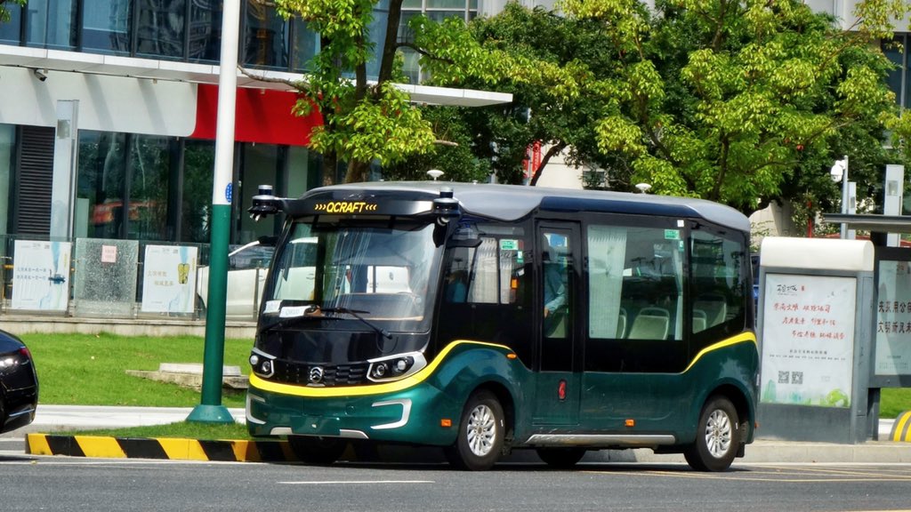 SuzhouKLQ's tweet image. 无人小巴·金旅星辰
#unmanned #driverlessbus #xml #金旅客车 #suzhoubus #buslover #ev #evbus
