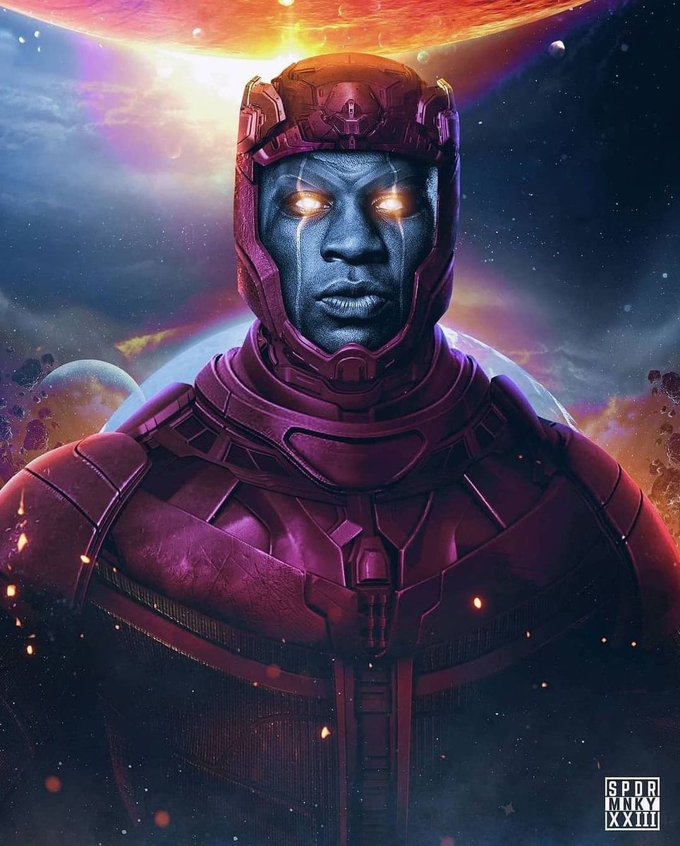 IDIDAODAN's tweet photo. Kang the Conqueror will be the next potential “big cross-movie villain” according to Loki’s head writer. Do you think Kang will be a better villain than Thanos? 👀
-
Art by: @spdrmnkyxxiii https://t.co/eL3H0LuuW0